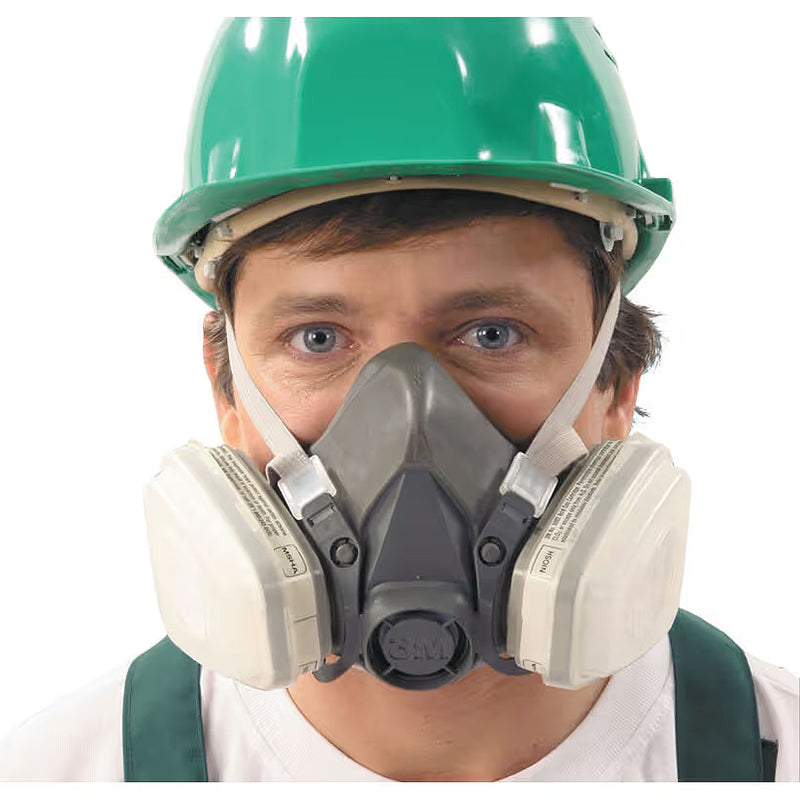 Mặt nạ phòng độc 2 phin lọc 3M 6000 chuẩn kết nối Bayonet ( Ngàm xoay )