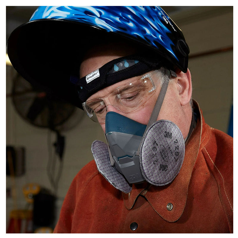 Mặt nạ phòng độc 2 phin lọc 3M 6500 Series Rugged Comfort Quick Latch chuẩn kết nối Bayonet ( Ngàm xoay )