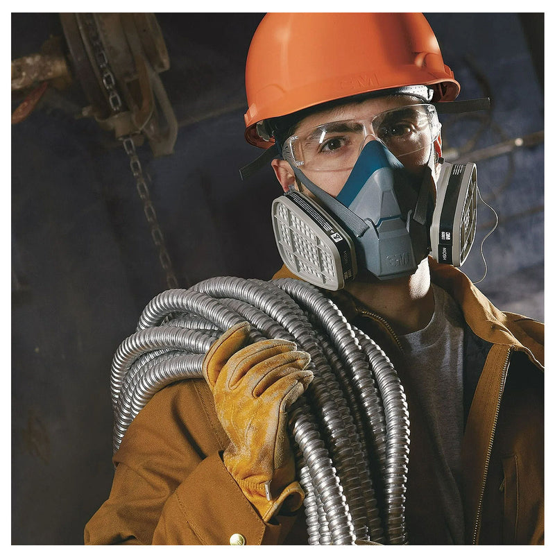 Mặt nạ phòng độc 2 phin lọc 3M 6500 Series Rugged Comfort Quick Latch chuẩn kết nối Bayonet ( Ngàm xoay )