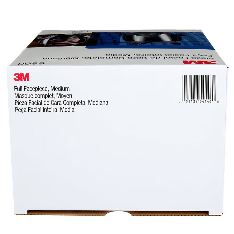 Mặt nạ phòng độc 2 phin lọc, loại che toàn mặt 3M 6000 Series chuẩn kết nối Bayonet ( Ngàm xoay )