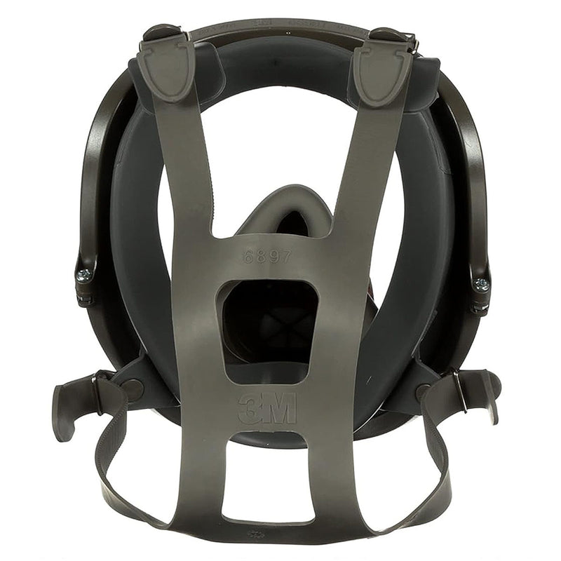 Mặt nạ phòng độc 2 phin lọc, loại che toàn mặt 3M 6000 Series chuẩn kết nối Bayonet ( Ngàm xoay )