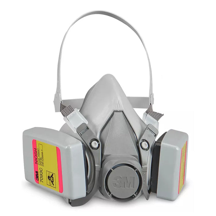 Túi 2 hộp phin lọc bụi P100 và lọc khí Hydrogen Fluoride (HF) hỗ trợ giảm mùi Axit mức thấp 3M 7093C chuẩn kết nối Bayonet ( Ngàm xoay )