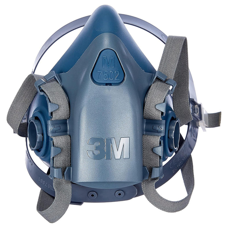 Mặt nạ phòng độc, 2 phin lọc 3M 7500 Series chuẩn kết nối Bayonet ( Ngàm xoay )