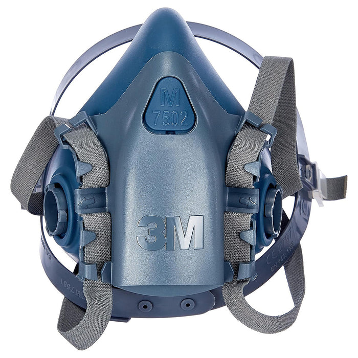Mặt nạ phòng độc, 2 phin lọc 3M 7500 Series chuẩn kết nối Bayonet ( Ngàm xoay )