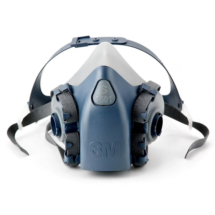 Mặt nạ phòng độc, 2 phin lọc 3M 7500 Series chuẩn kết nối Bayonet ( Ngàm xoay )