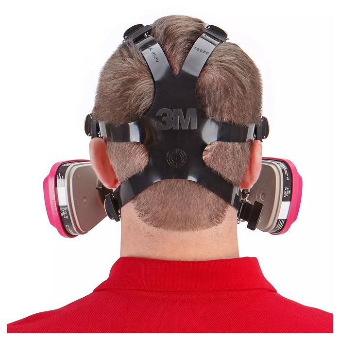 Mặt nạ phòng độc 2 phin lọc, loại che toàn mặt 3M 7800S chuẩn kết nối Bayonet ( Ngàm xoay )