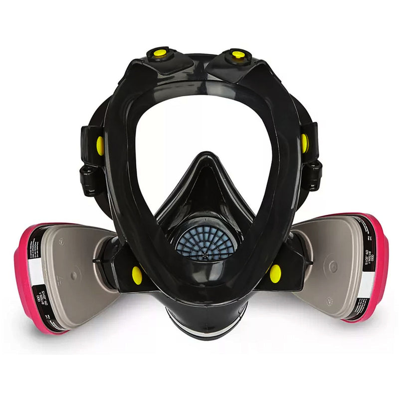 Mặt nạ phòng độc 2 phin lọc, loại che toàn mặt 3M 7800S chuẩn kết nối Bayonet ( Ngàm xoay )