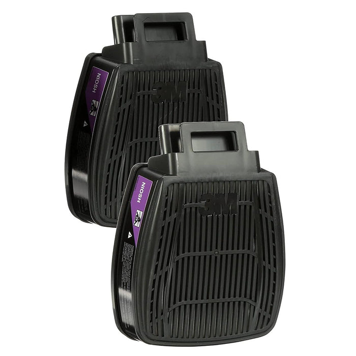 Túi 2 phin lọc khí hữu cơ và bụi hạt P100 3M Secure Click D80921 dùng cho mặt nạ phòng độc HF-800 Series