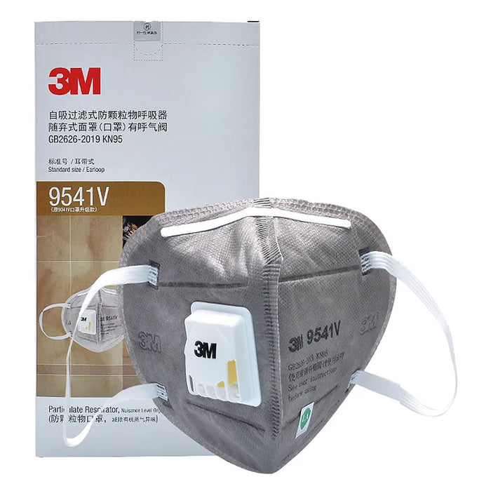 Khẩu trang 3M 9541V có van thở và than hoạt tính khử mùi