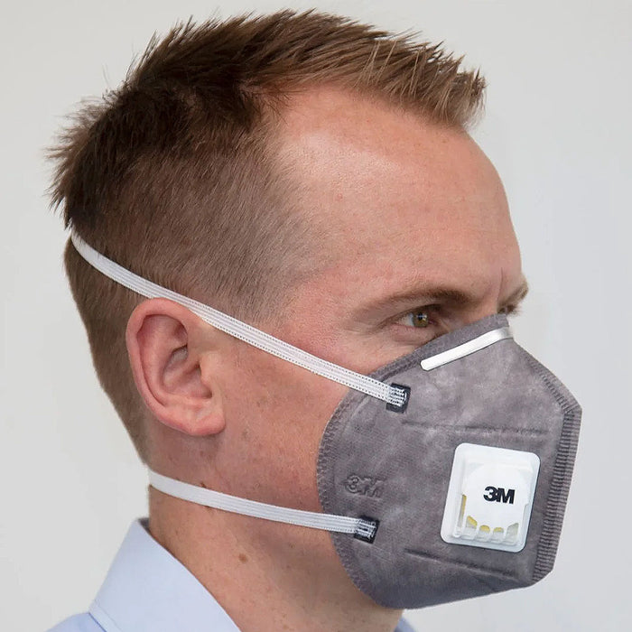 Khẩu trang 3M 9542V có van thở và than hoạt tính khử mùi