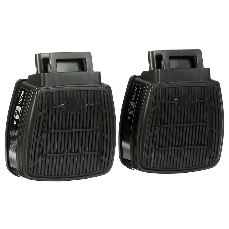 Túi 2 phin lọc khí hữu cơ 3M Secure Click D8001 dùng cho mặt nạ phòng độc HF-800 Series