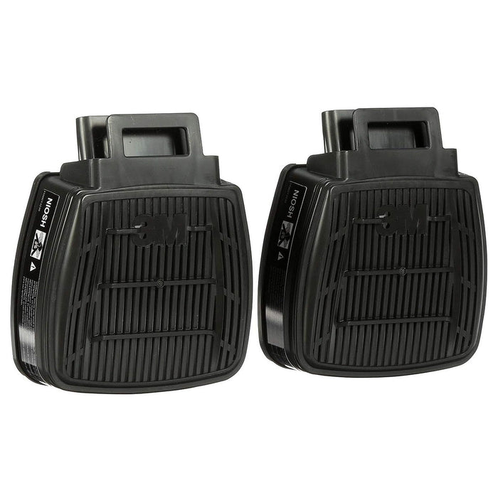 Túi 2 phin lọc khí hữu cơ 3M Secure Click D8001 dùng cho mặt nạ phòng độc HF-800 Series