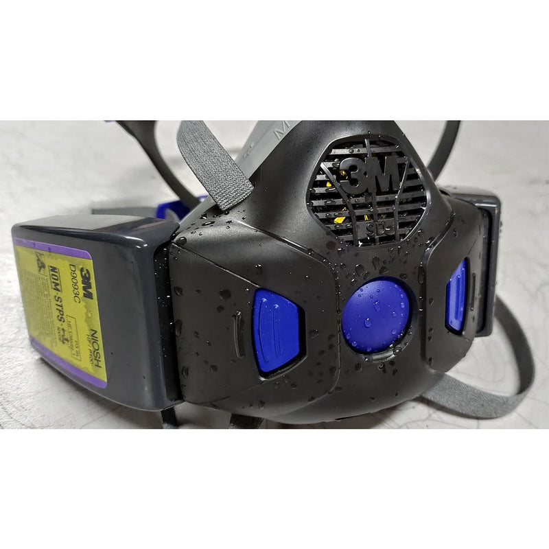 Túi 2 hộp phin lọc bụi P100 và lọc khí Hydrogen Fluoride (HF) hỗ trợ giảm mùi Axit mức thấp 3M Secure Click D9093C dùng cho mặt nạ phòng độc HF-800 Series