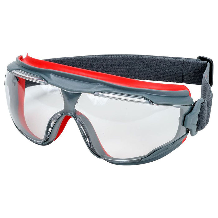 Kính bảo hộ chống hóa chất 3M GoggleGear 500 Series lớp phủ Scotchgard chống trầy, chống đọng sương