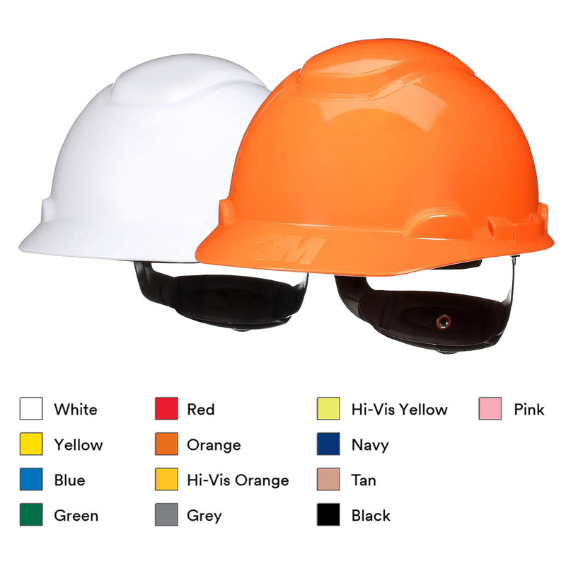 Nón bảo hộ 3M SecureFit H-700 Series không có lỗ thoáng khí, công nghệ treo 4 điểm, cảm biến UVicator