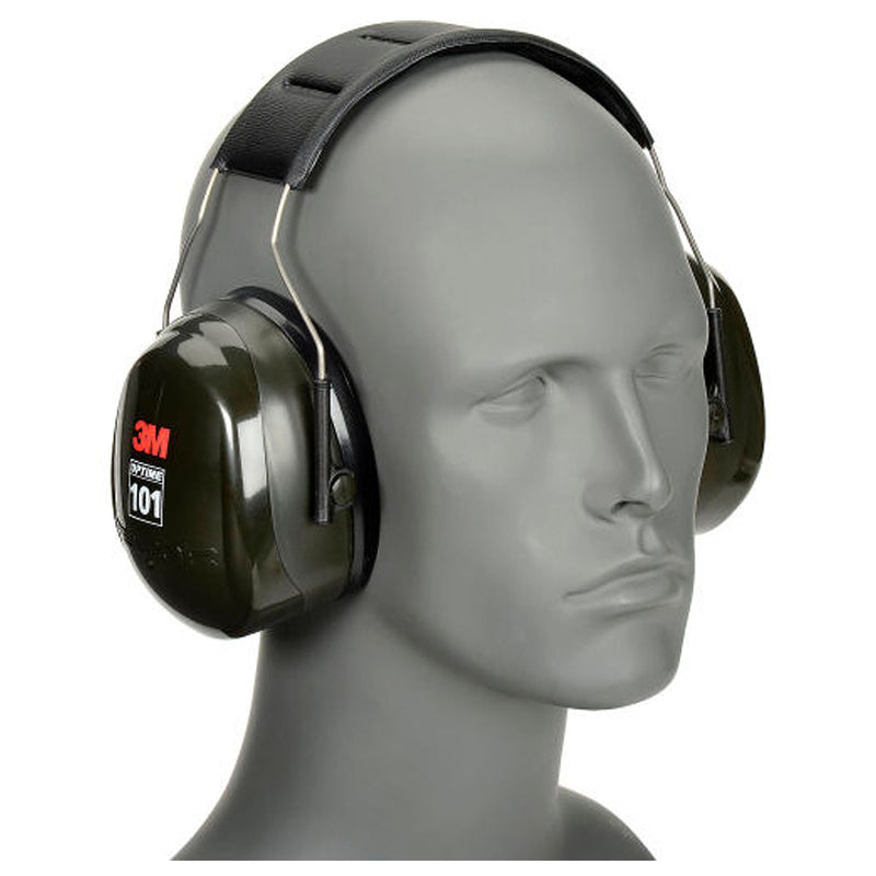 Chụp tai chống ồn 3M PELTOR Optime 101 H7A khung đeo Inox