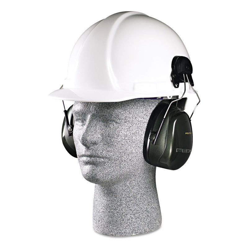 Chụp tai chống ồn, loại gắn với nón bảo hộ 3M PELTOR Optime 101 H7P3E khung đeo Inox
