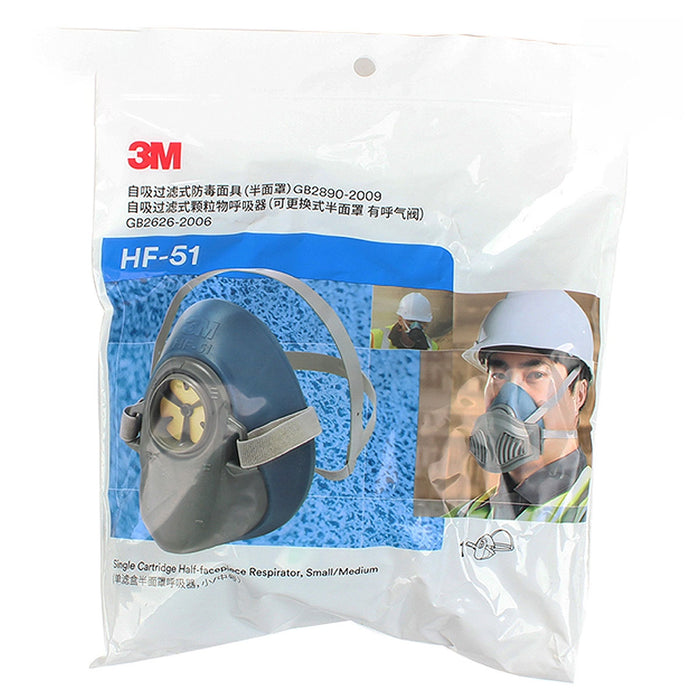 Mặt nạ phòng độc 1 phin lọc 3M Gaia HF-50 Series chuẩn kết nối Bayonet ( Ngàm xoay )