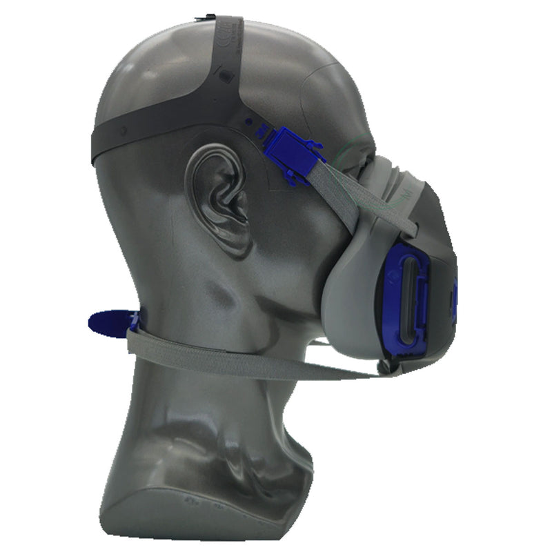 Mặt nạ phòng độc 2 phin lọc 3M Secure Click HF-800 Series chuẩn kết nối Secure Click ( Nhấn )