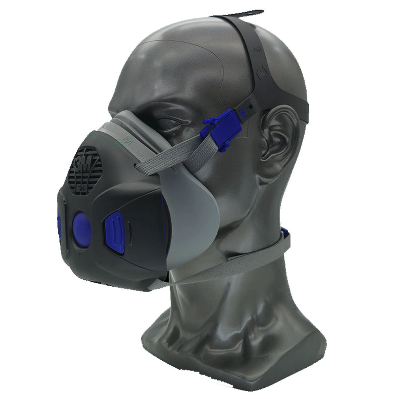 Mặt nạ phòng độc 2 phin lọc 3M Secure Click HF-800 Series chuẩn kết nối Secure Click ( Nhấn )