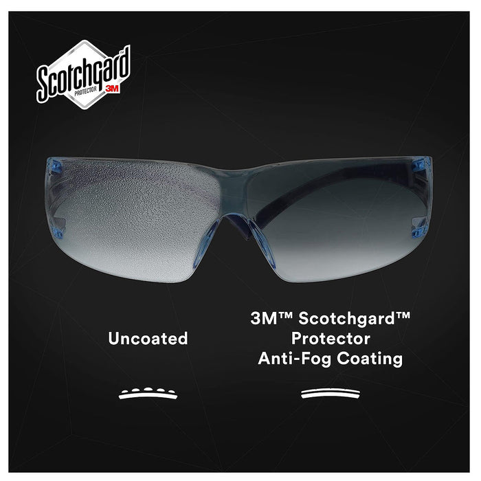Kính bảo hộ 3M SecureFit 200 Series chống trầy xước, chống đọng sương