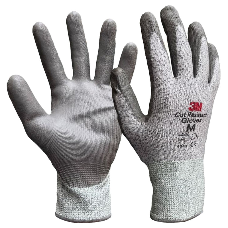 Găng tay bảo hộ chống cắt, cấp độ 3 3M SP3PU tiêu chuẩn EN388-4343