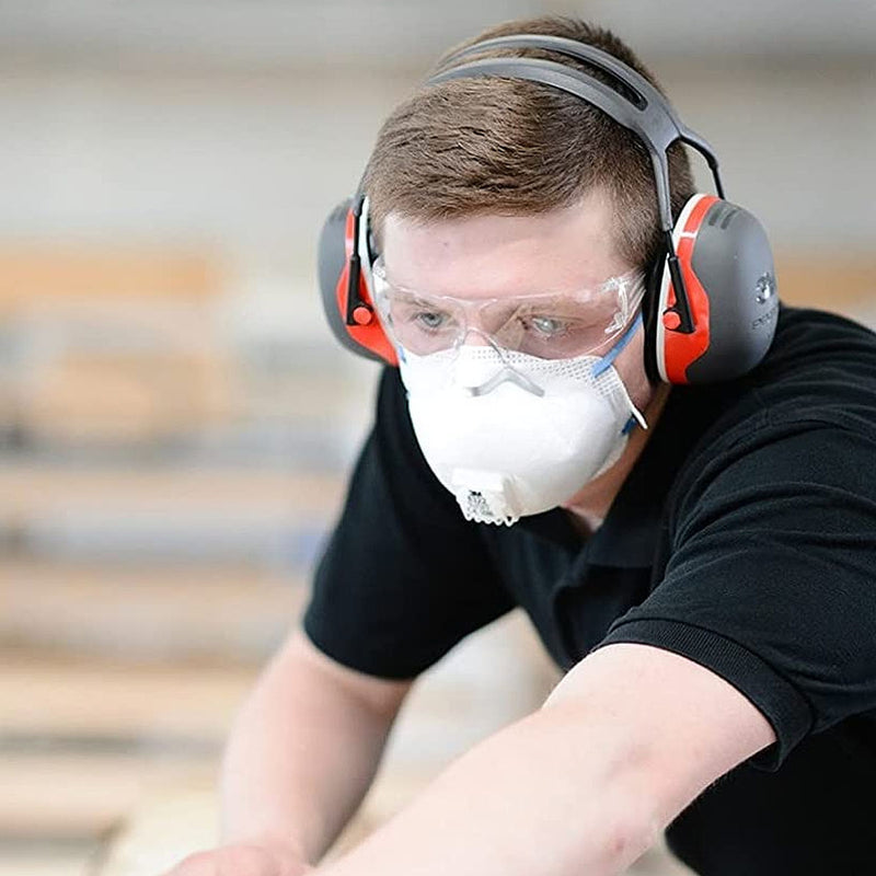 Chụp tai chống ồn 3M PELTOR X Series khung đeo Inox, bọc nhựa cách điện