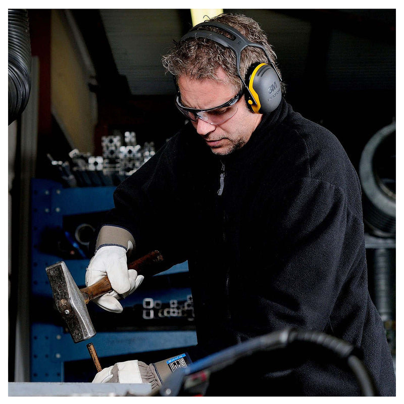 Chụp tai chống ồn 3M PELTOR X Series khung đeo Inox, bọc nhựa cách điện