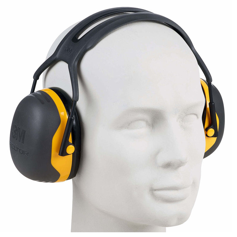 Chụp tai chống ồn 3M PELTOR X Series khung đeo Inox, bọc nhựa cách điện