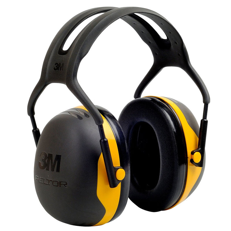Chụp tai chống ồn 3M PELTOR X Series khung đeo Inox, bọc nhựa cách điện