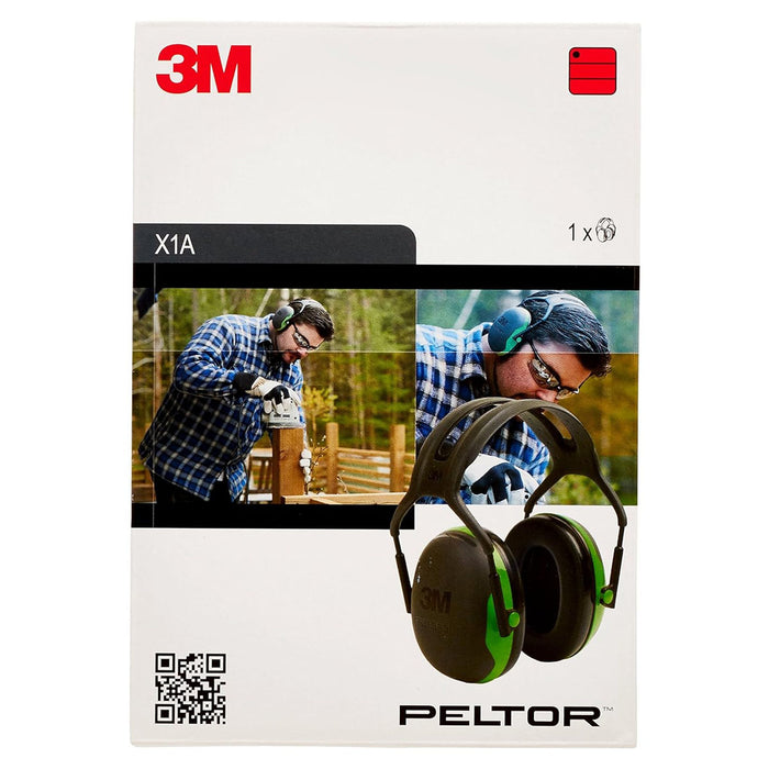 Chụp tai chống ồn 3M PELTOR X Series khung đeo Inox, bọc nhựa cách điện