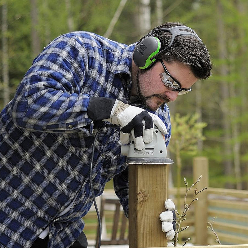 Chụp tai chống ồn 3M PELTOR X Series khung đeo Inox, bọc nhựa cách điện