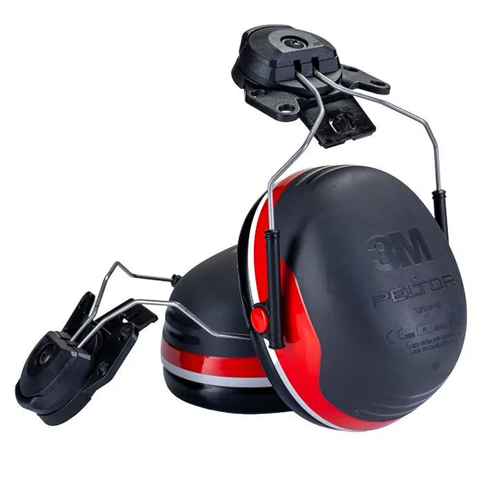 Chụp tai chống ồn, loại gắn với nón bảo hộ 3M PELTOR X Series khung đeo bằng thép