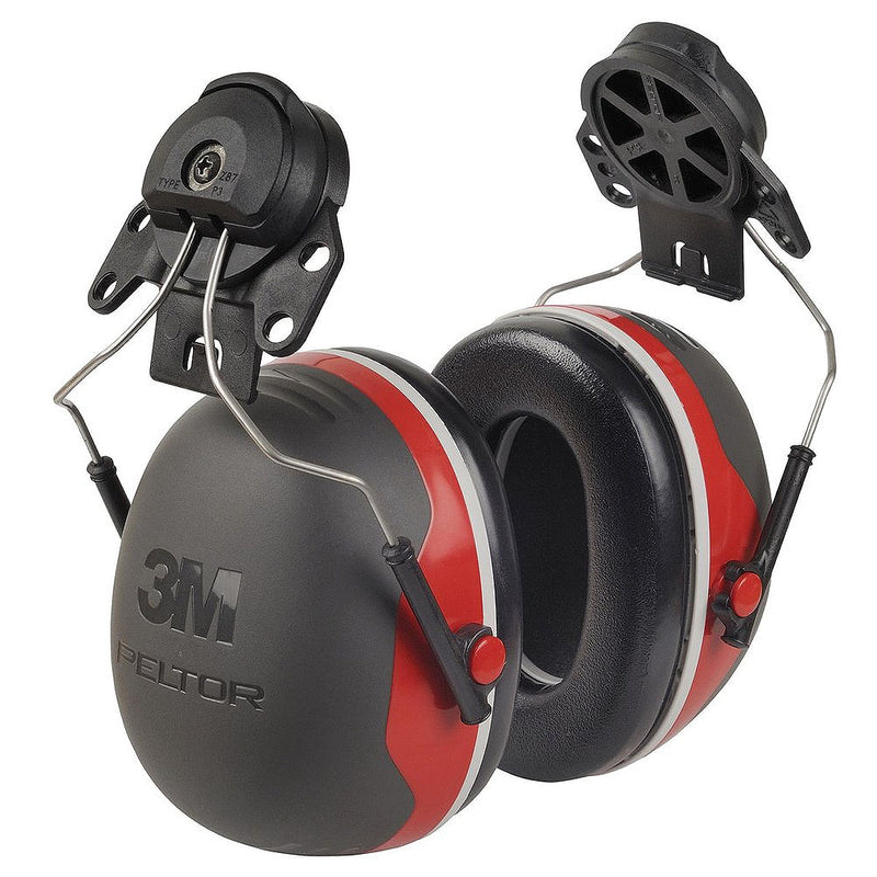 Chụp tai chống ồn, loại gắn với nón bảo hộ 3M PELTOR X Series khung đeo bằng thép