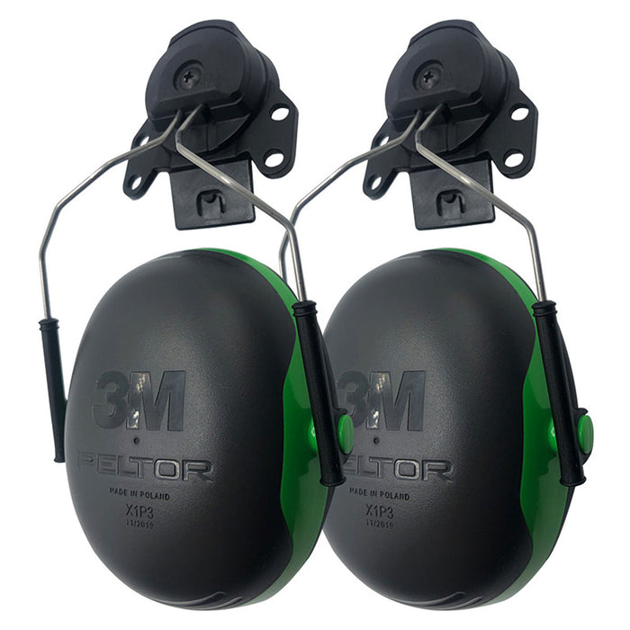 Chụp tai chống ồn, loại gắn với nón bảo hộ 3M PELTOR X Series khung đeo bằng thép