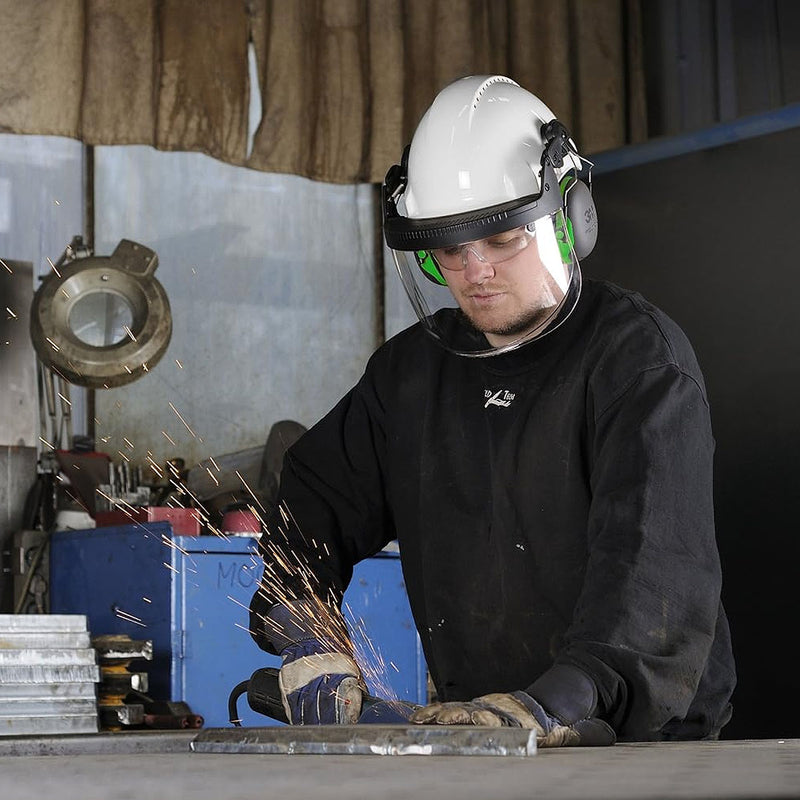 Chụp tai chống ồn, loại gắn với nón bảo hộ 3M PELTOR X Series khung đeo bằng thép