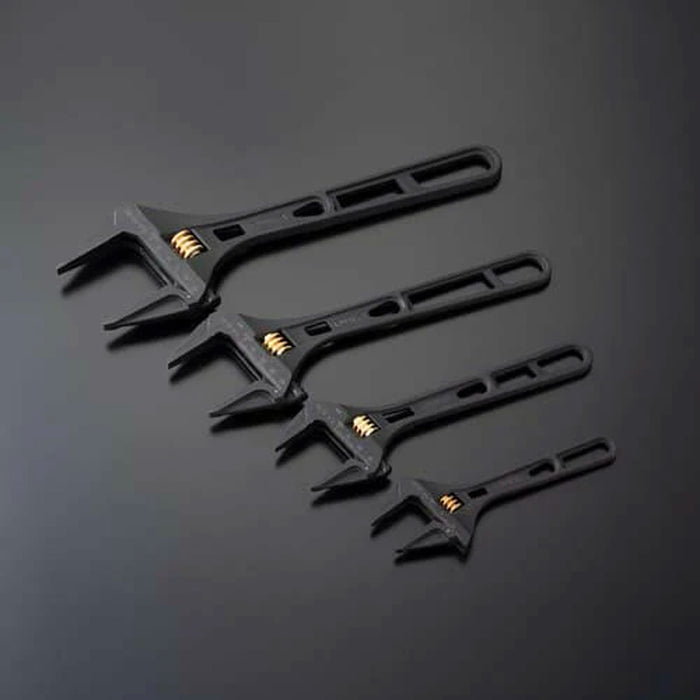 Mỏ lết điều chỉnh Fujiya Kurokin-Series, kích thước từ 155mm ~ 306mm. Tiêu chuẩn RoHS