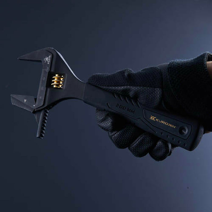 Mỏ lết điều chỉnh đảo hàm đa năng Fujiya FLP-38-BG, kích thước 214mm, độ mở ngàm tối đa 38.5mm. Tiêu chuẩn RoHS