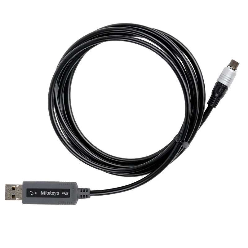 Phụ kiện cáp USB-ITN Mitutoyo 06AFM380E truyền dữ liệu trực tiếp, dài 2m, đầu Type E