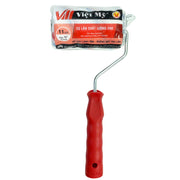 Cọ lăn Việt Mỹ 11cm - 23cm, lông màu vàng kem, tay cầm nhựa