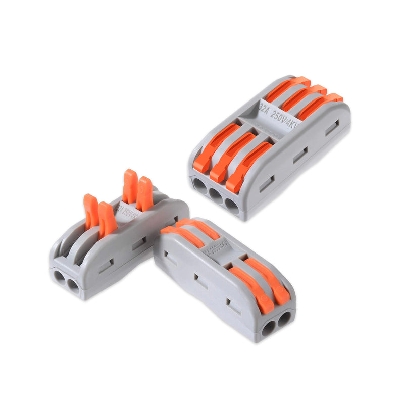 Rệp nối dây nhiều đường, tải 32A, điện thế 250V - 600V, cỡ dây từ 0.08mm² - 4.0mm²