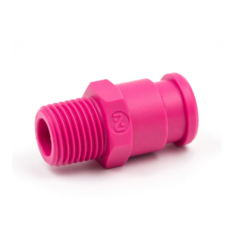 Đầu nối nhanh Cube Cupla PM-Type (Plug) chất liệu nhựa Polyoxymethylene, kiểu kết nối ren ngoài Rc 1/8