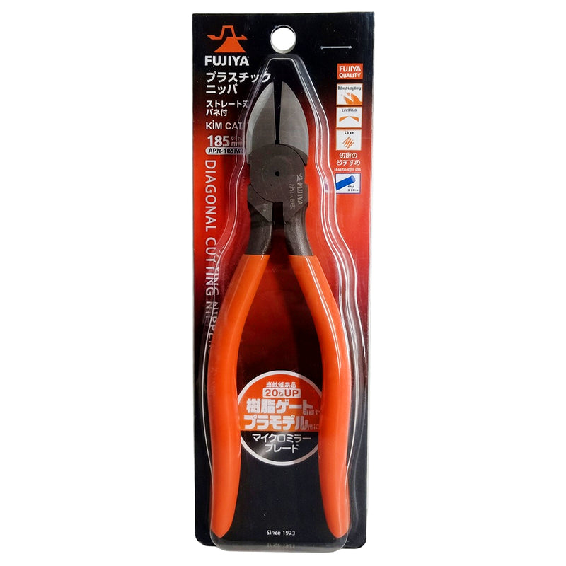 Kìm cắt nhựa, có lò xo trợ lực Fujiya APN-185 FS/RS kích thước 185mm