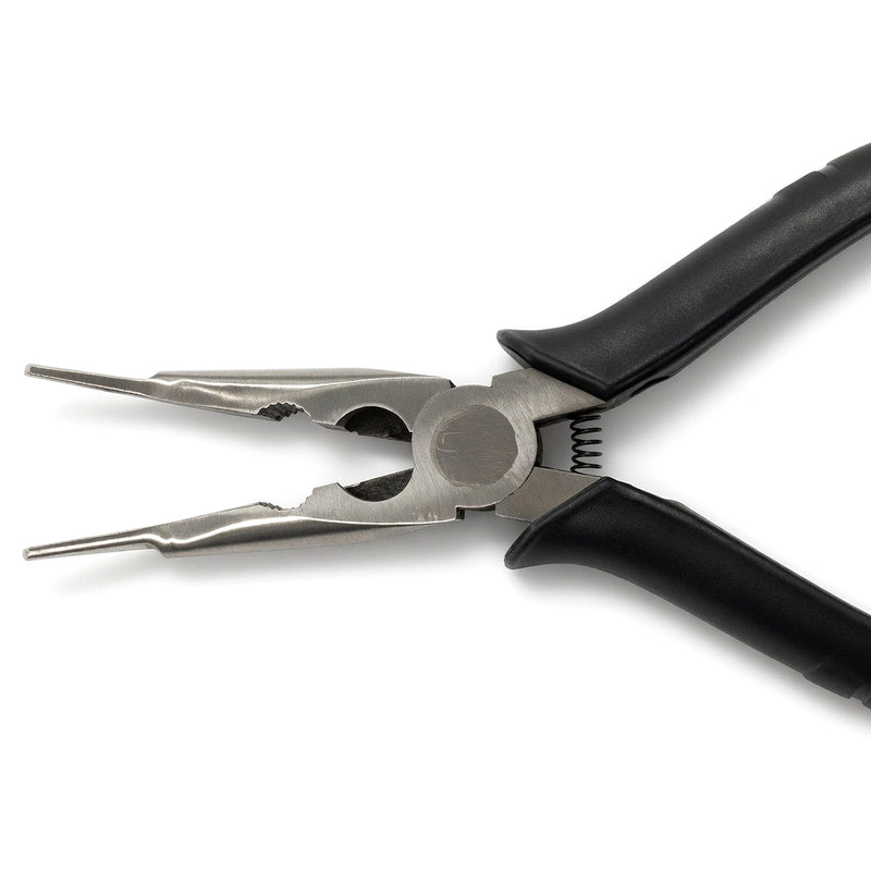 Kìm mũi nhọn, cong có lò xo trợ lực Fujiya AWB-150S kích thước 150mm