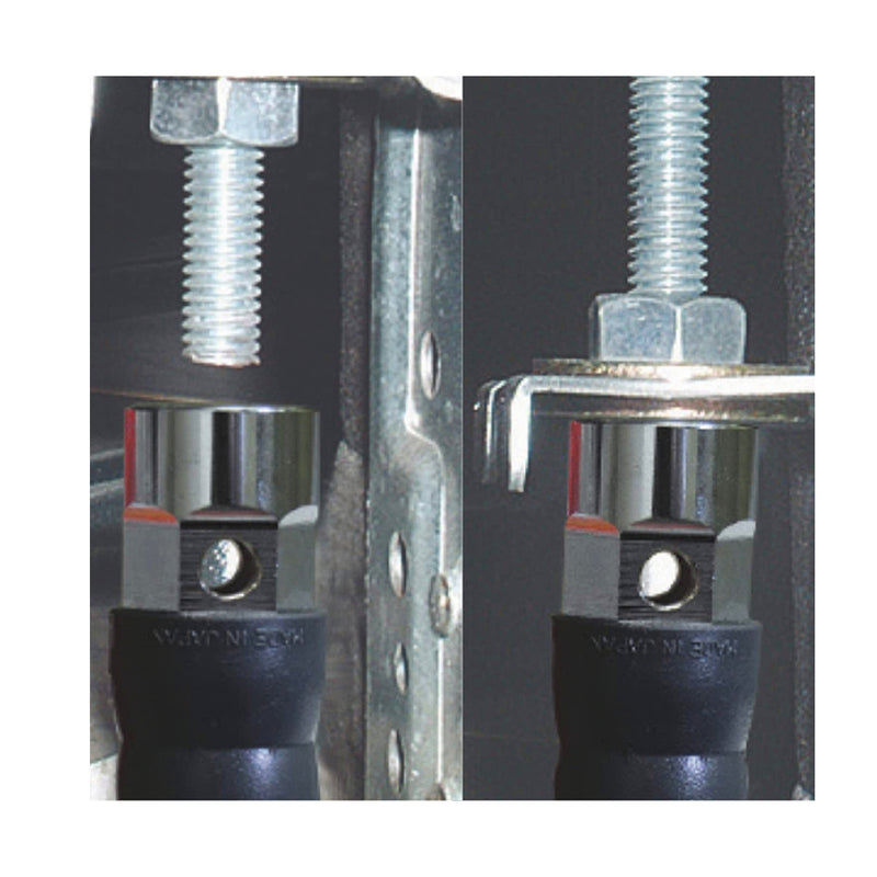 Búa đa năng, xuyên tâm, tích hợp đầu vặn bu lông Fujiya HT17P-185 chiều dài 185mm, trọng lượng 370g