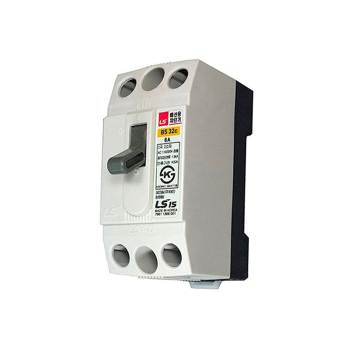 CB cóc 2P LS  BS32c, tải định mức từ 6A ~ 30A, dòng cắt 1.5kA