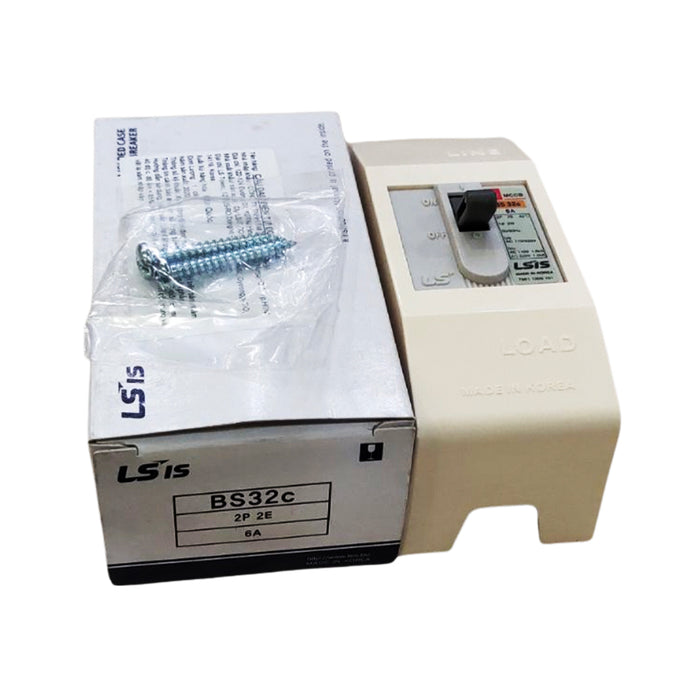 CB cóc 2P LS  BS32c, tải định mức từ 6A ~ 30A, dòng cắt 1.5kA