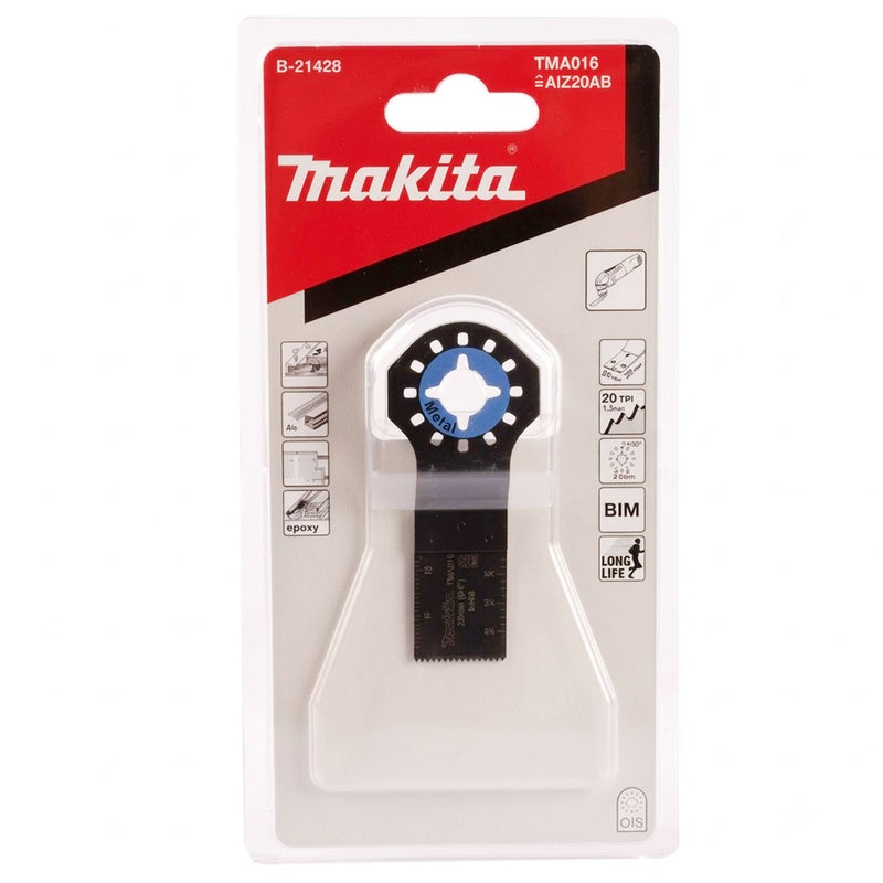 Lưỡi cắt rung gỗ, kim loại BiM Makita đường kính từ 20mm - 32mm, chuẩn OIS