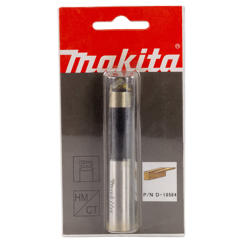 Mũi phay cạnh Makita D-10584 đường kính mũi 12mm, đuôi trơn 12mm
