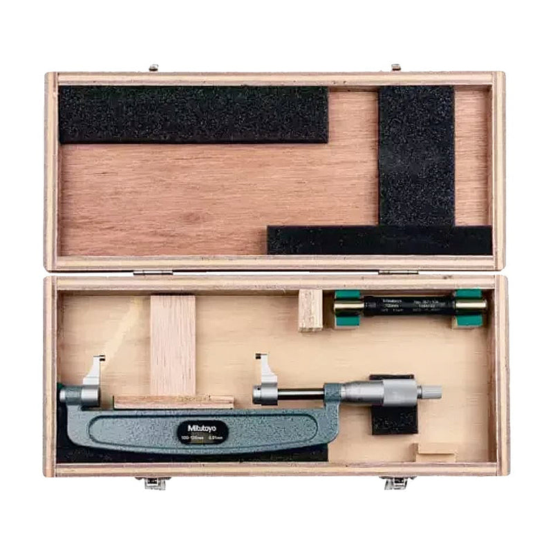 Panme Mitutoyo Series 143 - Caliper Type Micrometers, đầu đo kiểu hàm kẹp
